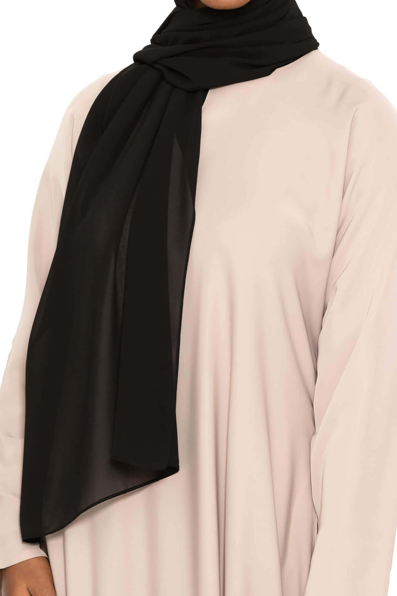 Essential Hijab -  Black