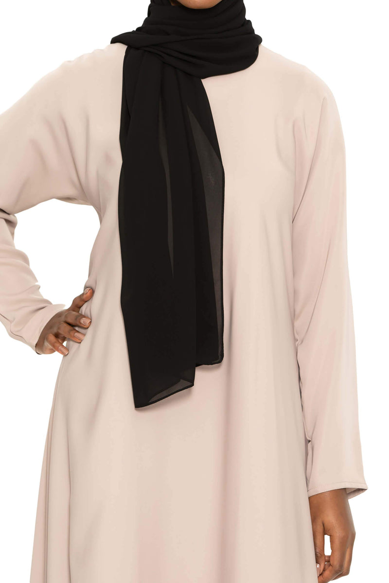 Essential Hijab -  Black