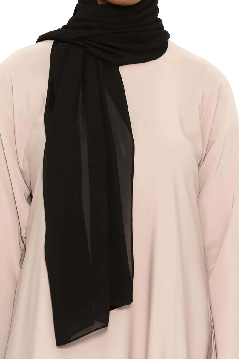 Essential Hijab -  Black