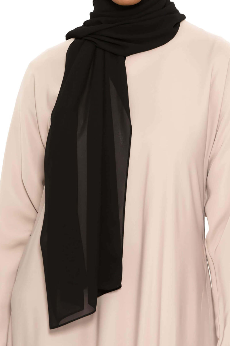 Essential Hijab -  Black