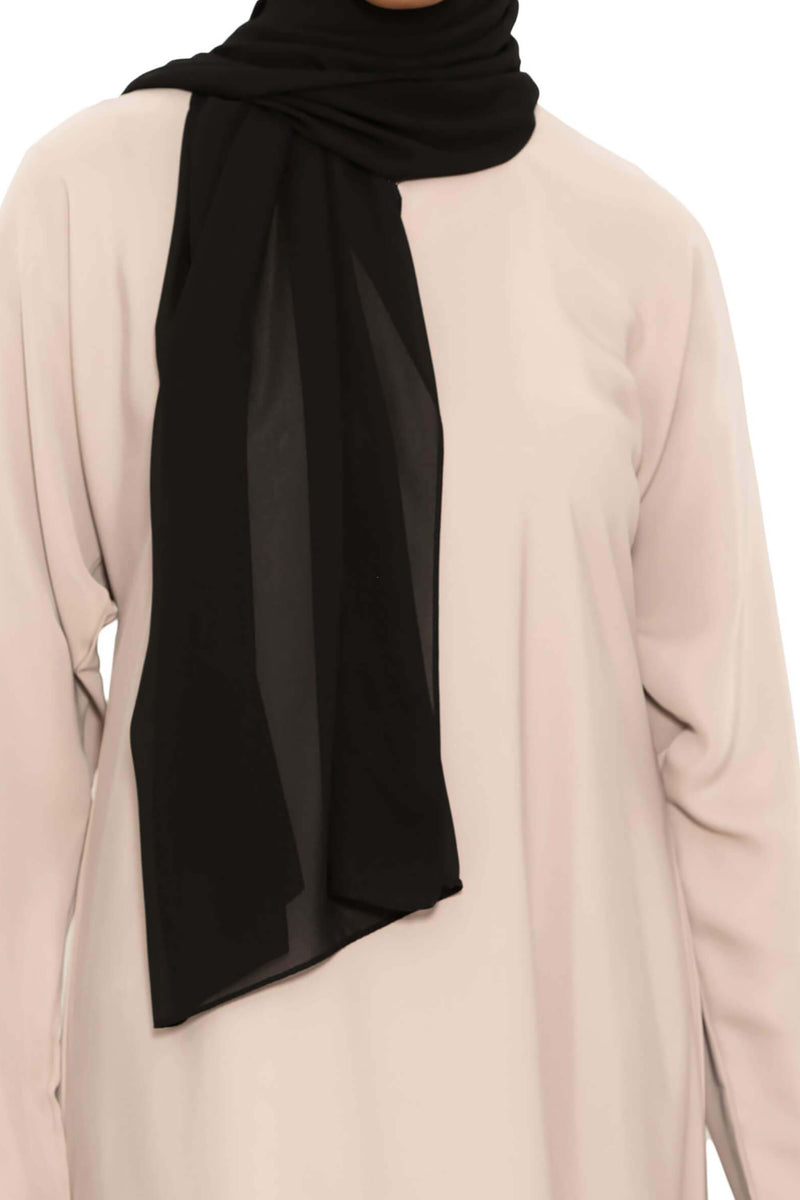 Essential Hijab -  Black