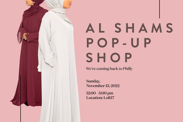 Al Shams Pop Up Shop Ticket | Al Shams Abayas 