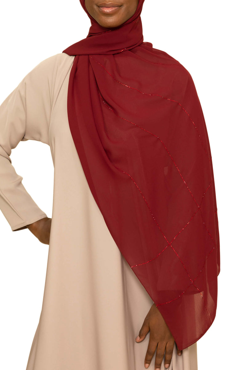 City Girl in Deep Berry | Al Shams Abayas 1