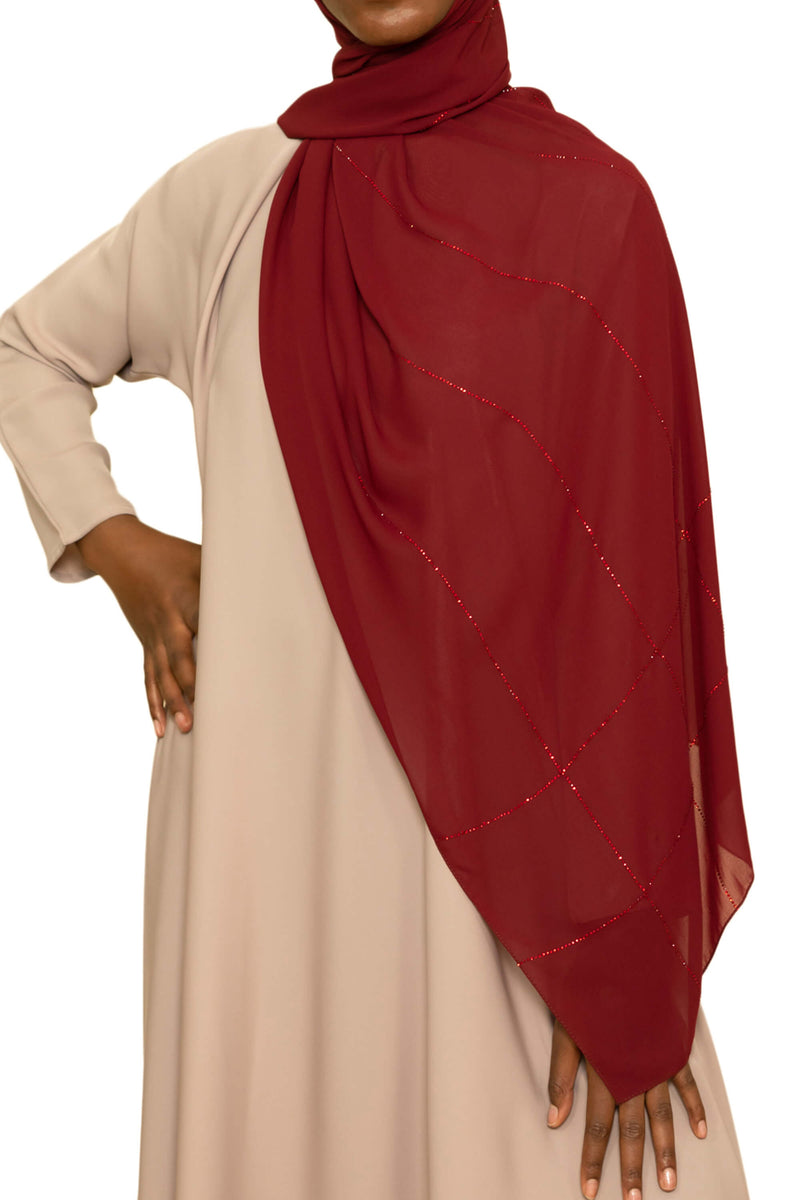 City Girl in Deep Berry | Al Shams Abayas 7