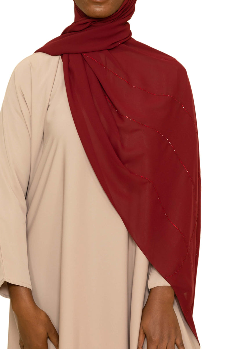 City Girl in Deep Berry | Al Shams Abayas 8