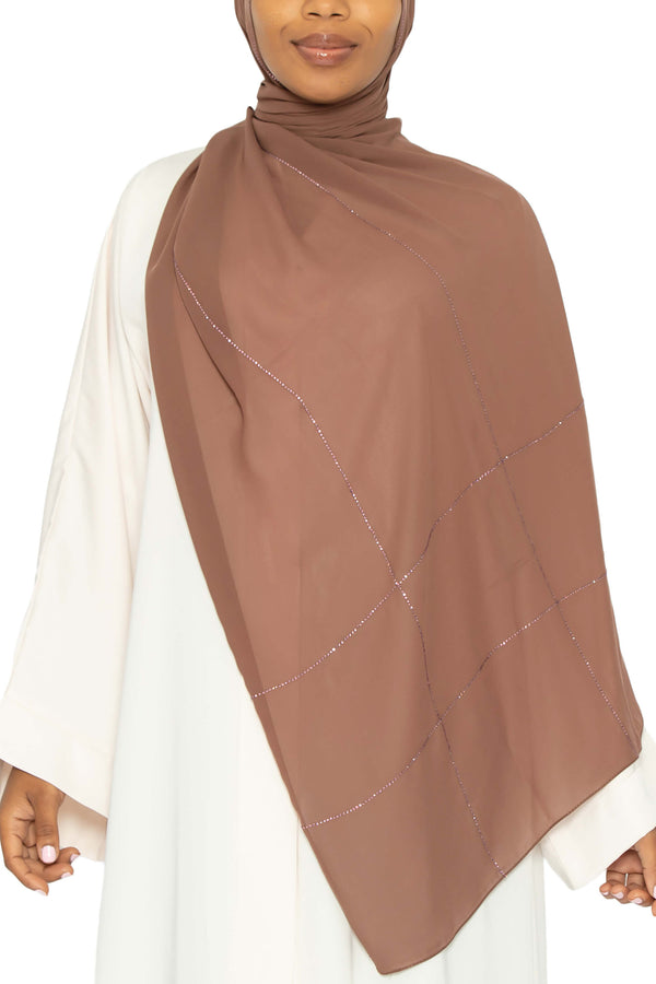 City Girl in Mocha Rose | Al Shams Abayas 1