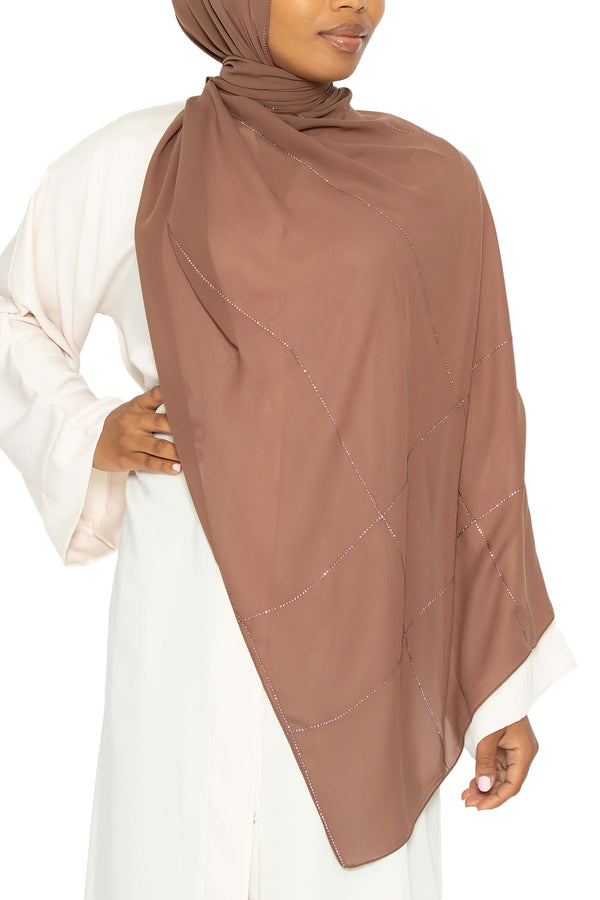 City Girl in Mocha Rose | Al Shams Abayas 2