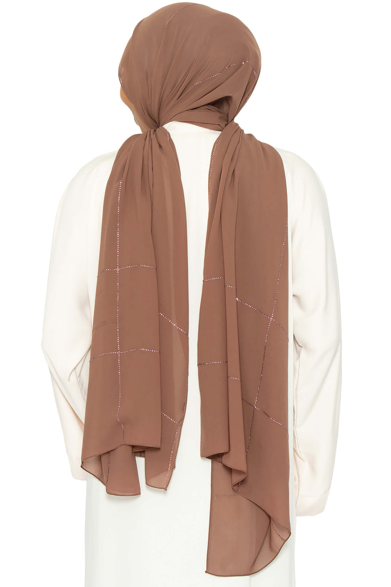 City Girl in Mocha Rose | Al Shams Abayas 6
