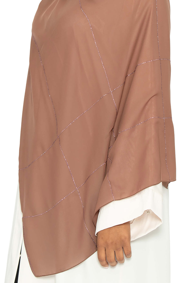 City Girl in Mocha Rose | Al Shams Abayas 7