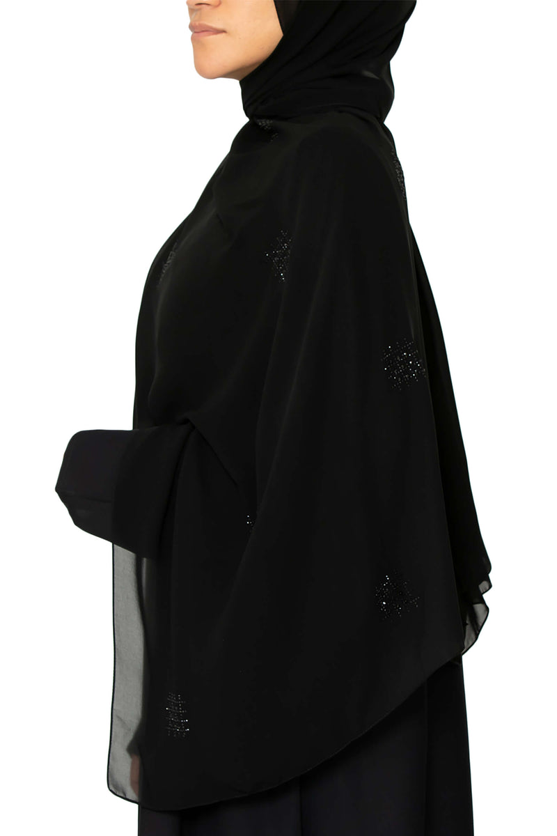 Classy Babe in Classic Black | Al Shams Abayas 4