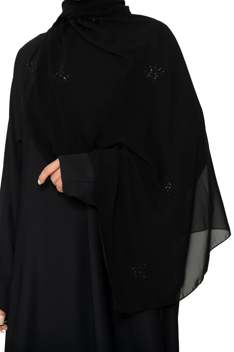 Classy Babe in Classic Black | Al Shams Abayas 3
