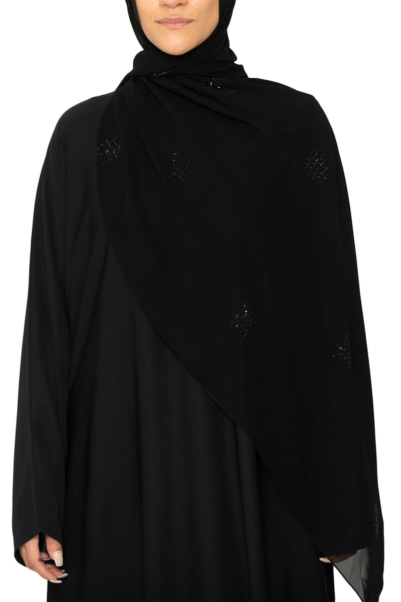 Classy Babe in Classic Black | Al Shams Abayas 5