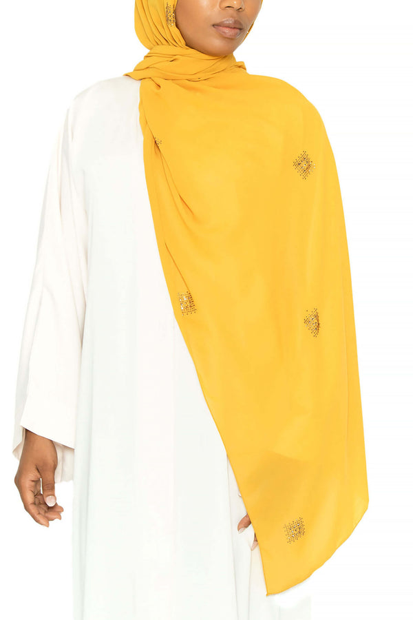 Classy Babe in Sun Gold | Al Shams Abayas 6