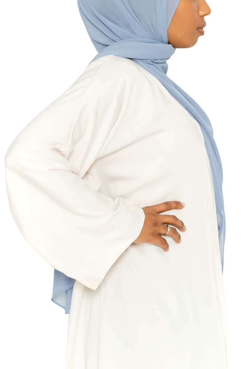 Essential Hijab Dusty blue | Al Shams Abayas 7