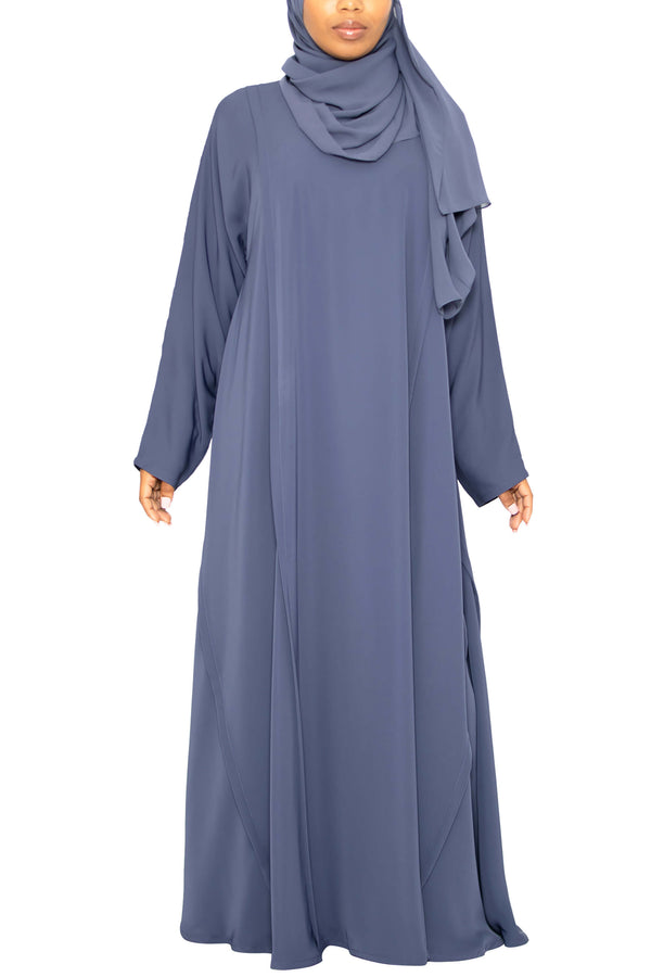 Enari Dusty Blue | Al Shams Abayas 1