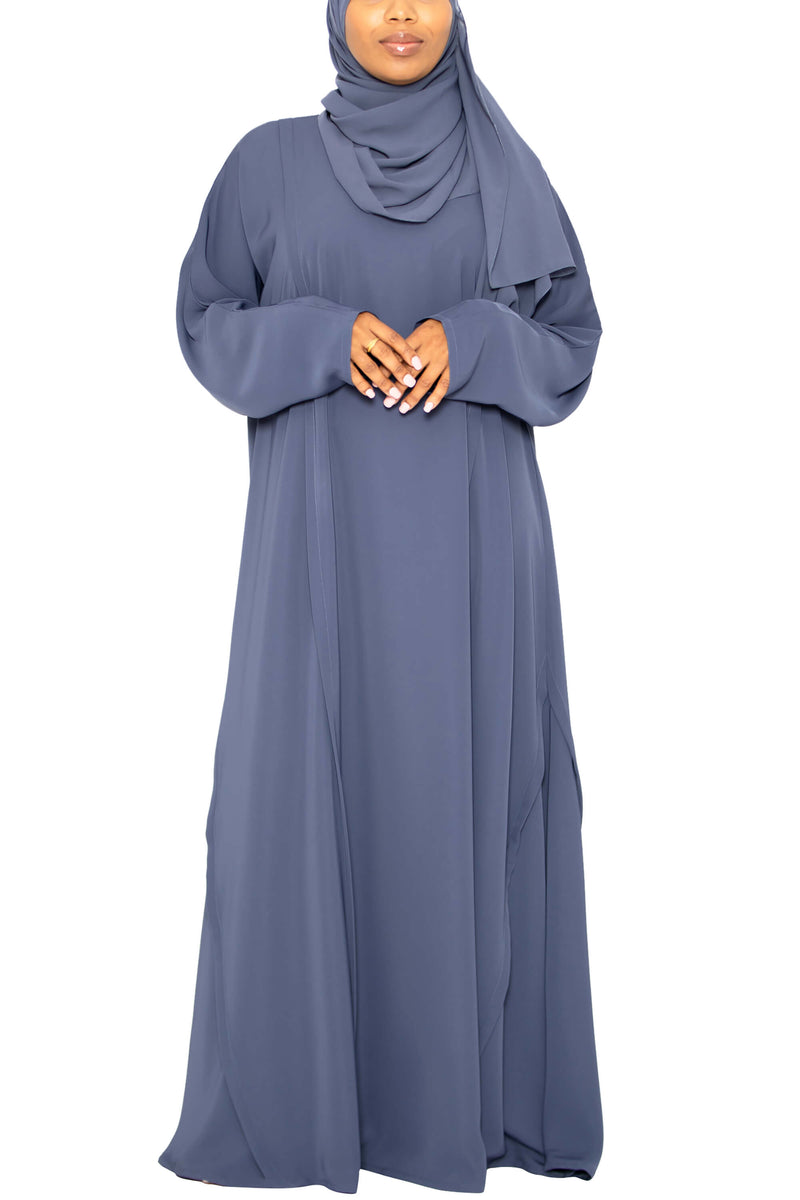 Enari Dusty Blue | Al Shams Abayas 2