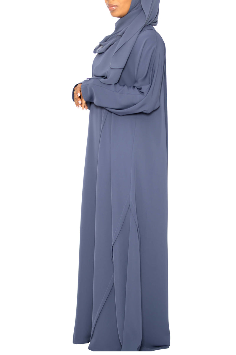 Enari Dusty Blue | Al Shams Abayas 4