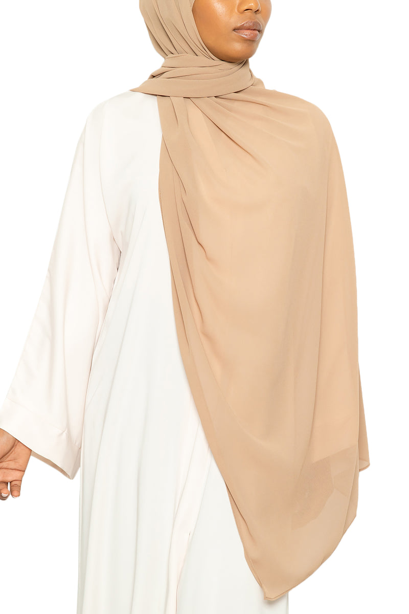Essential Hijab Sand | Al Shams Abayas 3
