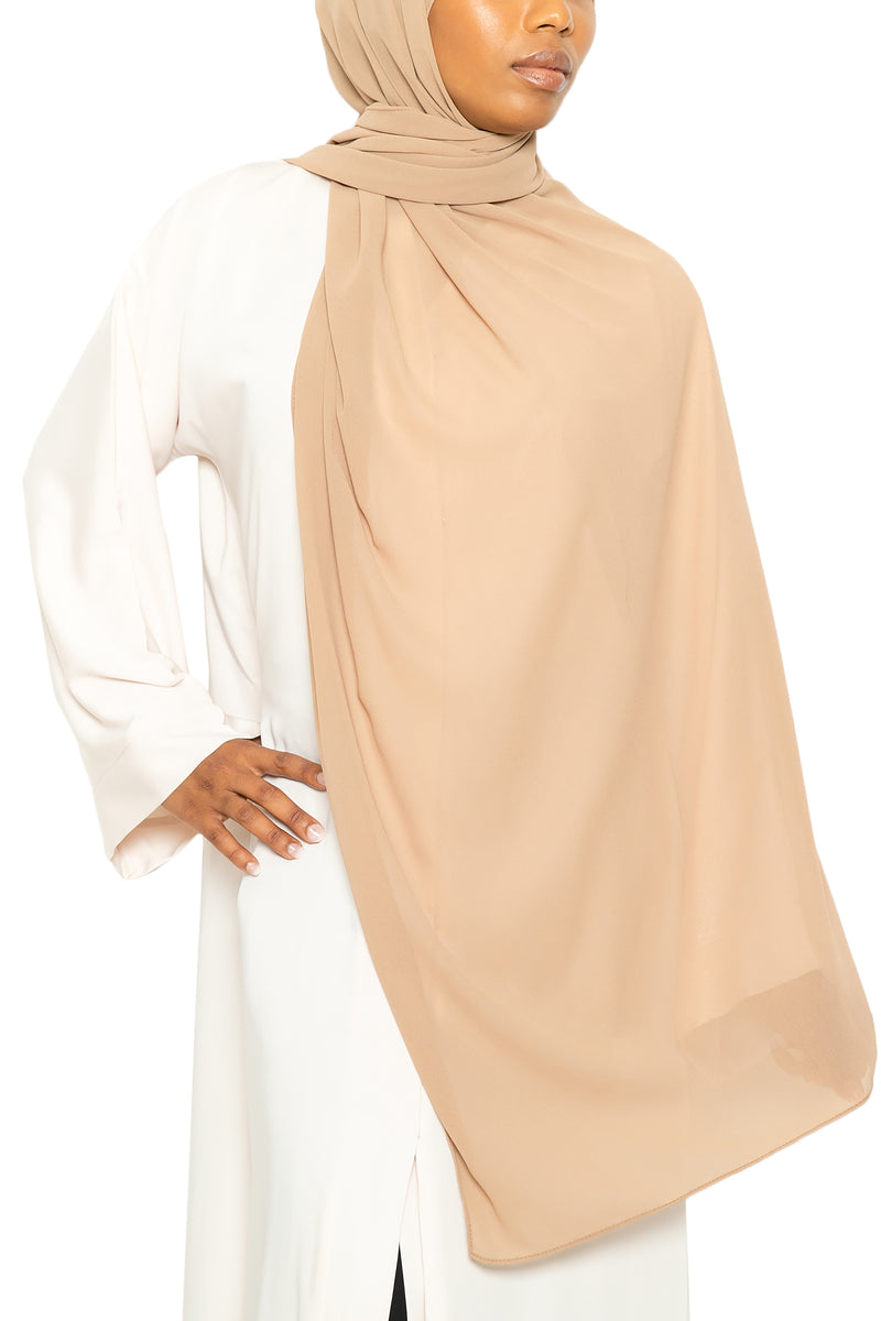 Essential Hijab Sand | Al Shams Abayas 5