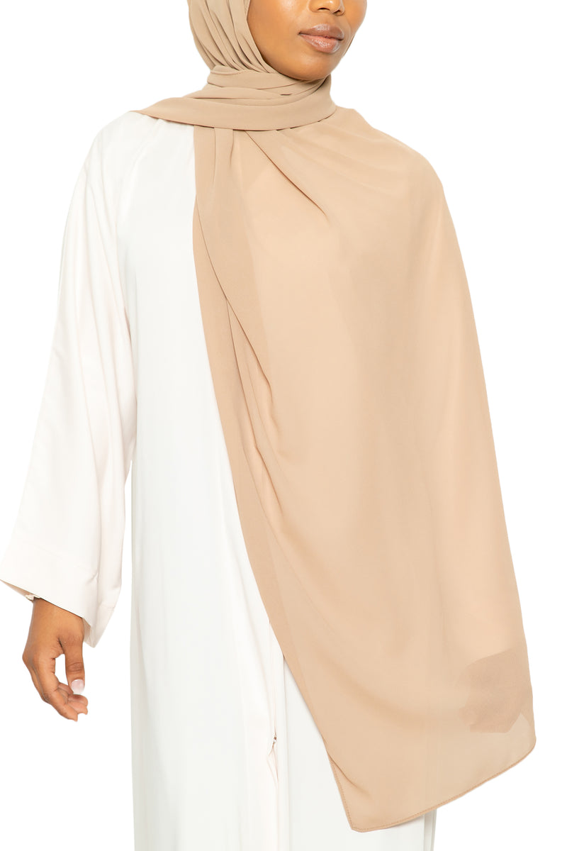 Essential Hijab Sand | Al Shams Abayas 1