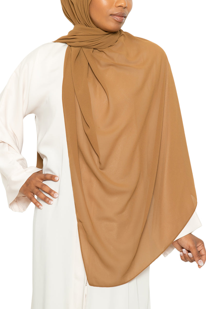 Essential Hijab Toffee | Al Shams Abayas 1