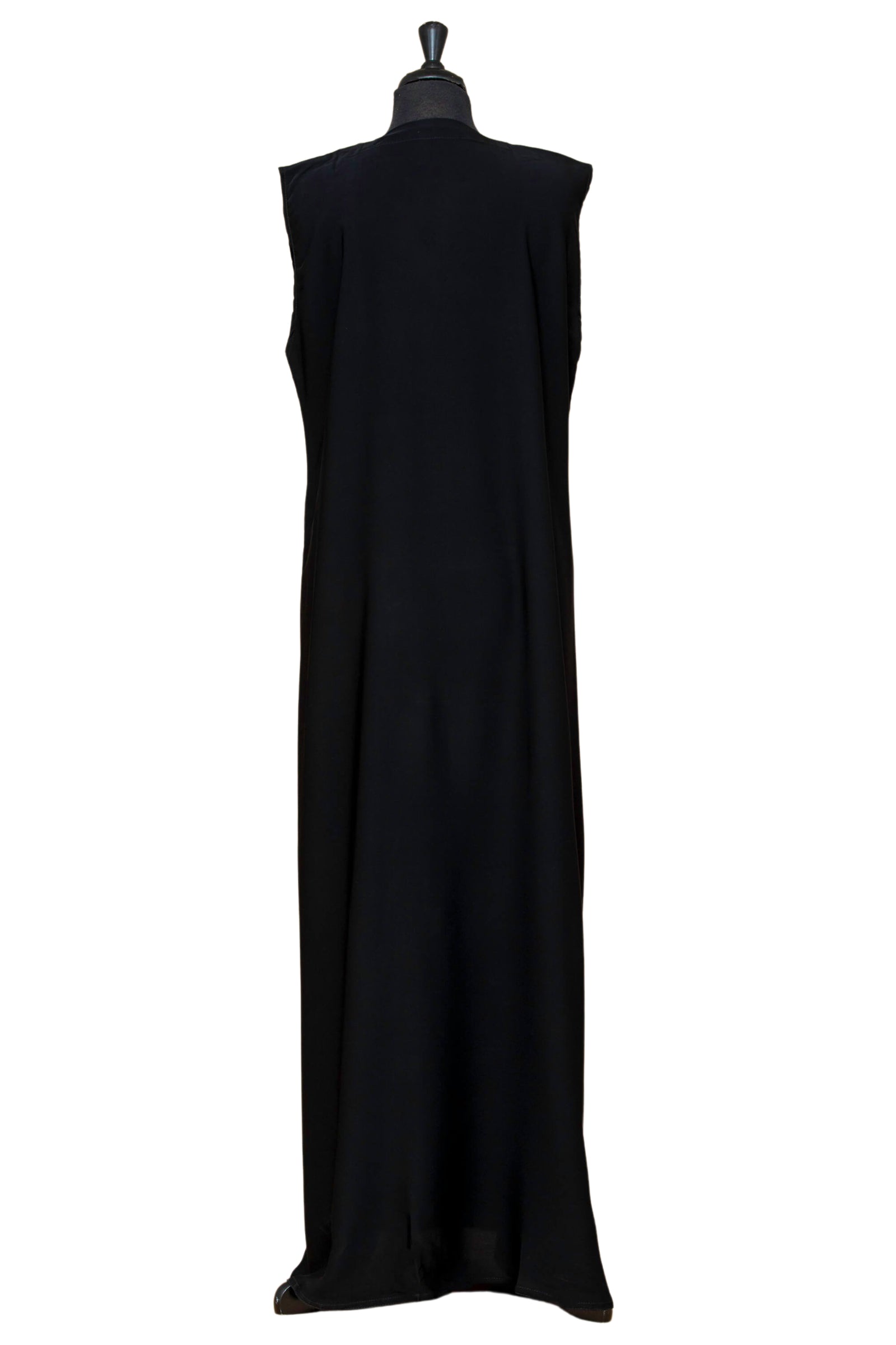 Essential Maxi Sheath Dress in Classic Black 54-2X