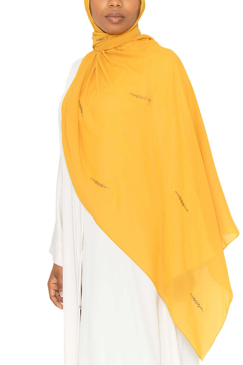 Honey Dip in Sun Gold | Al Shams Abayas 7