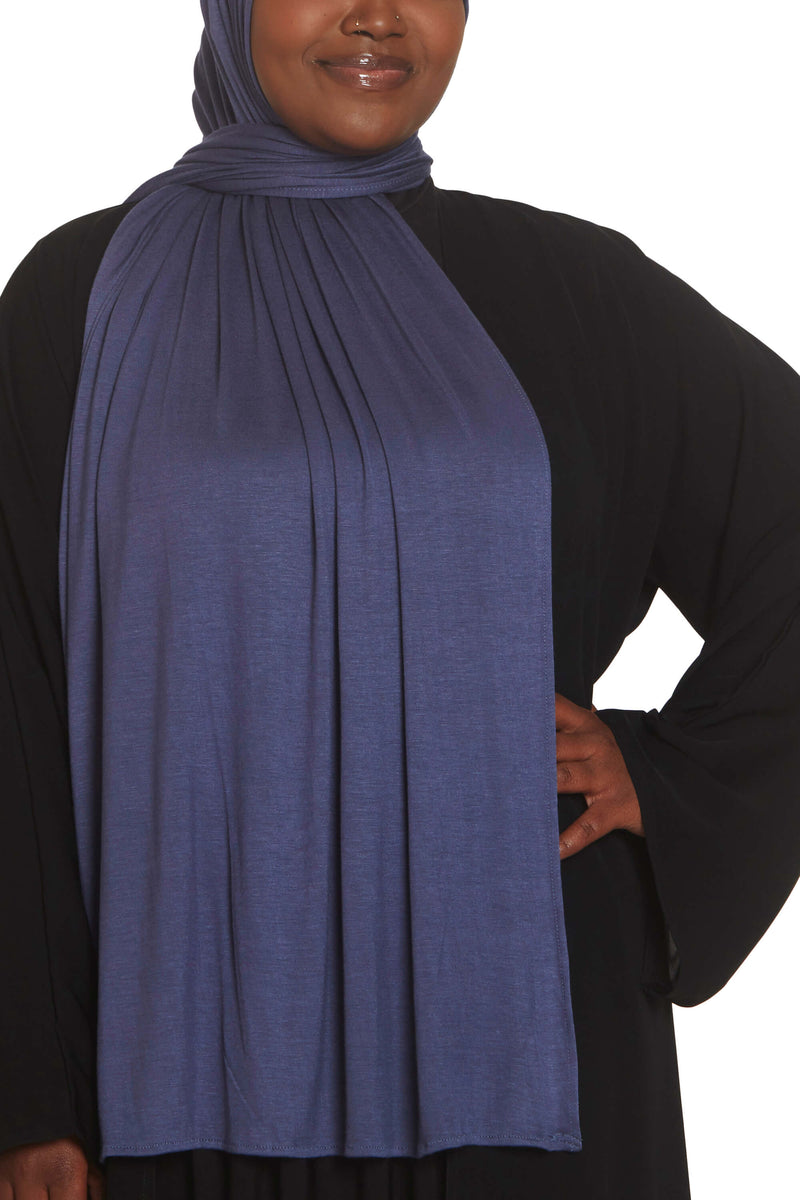 Jersey Denim Blue | Al Shams Abayas_1