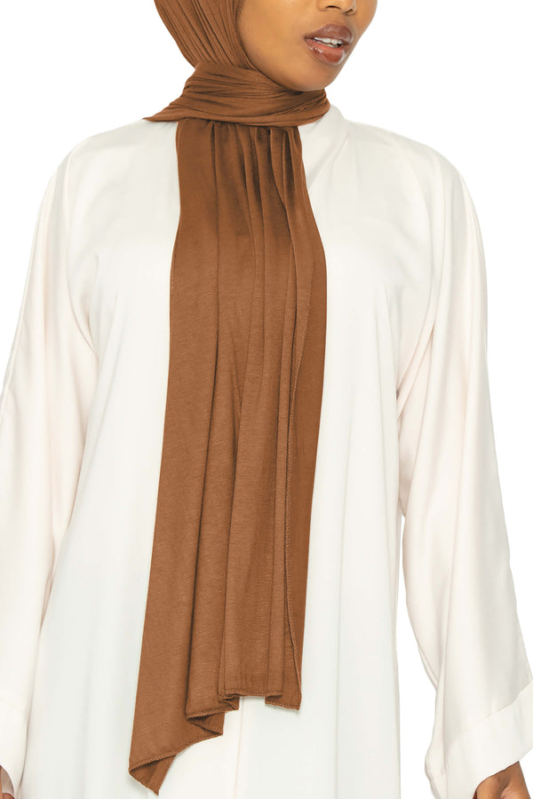 Jersey Hijab Bronze | Al Shams Abayas 2