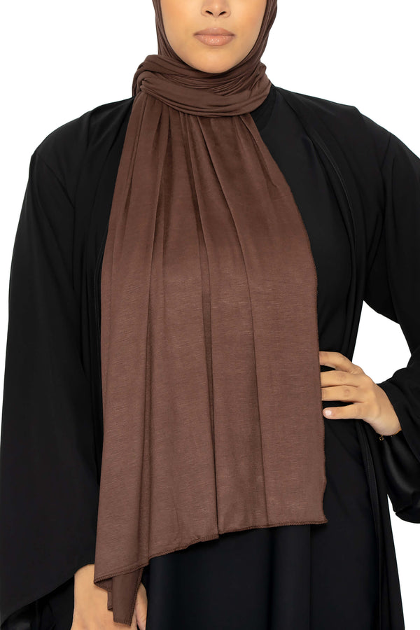 Jersey Hijab Hickory | Al Shams Abayas 1