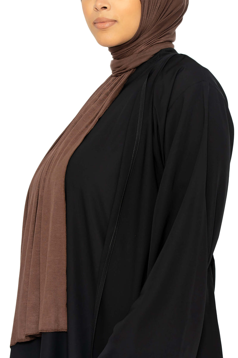 Jersey Hijab Hickory | Al Shams Abayas 5