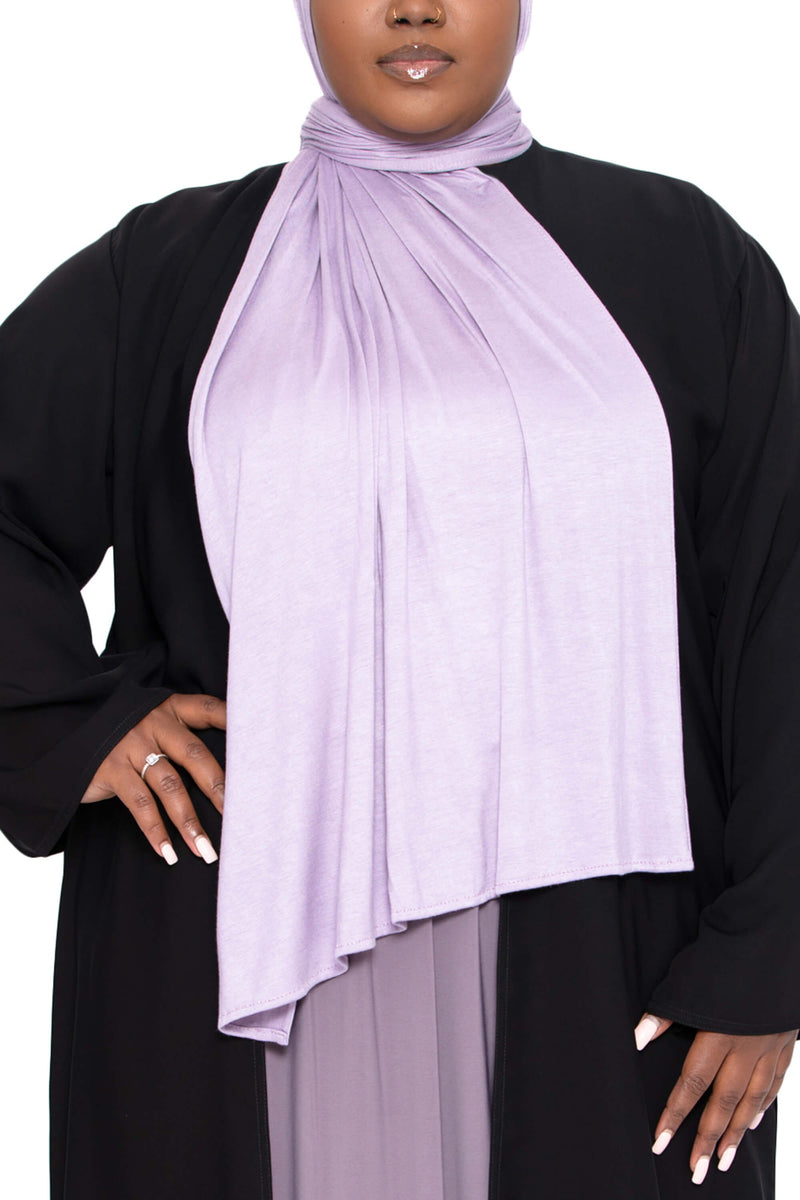 Jersey Hijab - Lavender