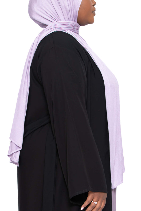 Jersey Hijab in Lavender | Al Shams Abayas 2