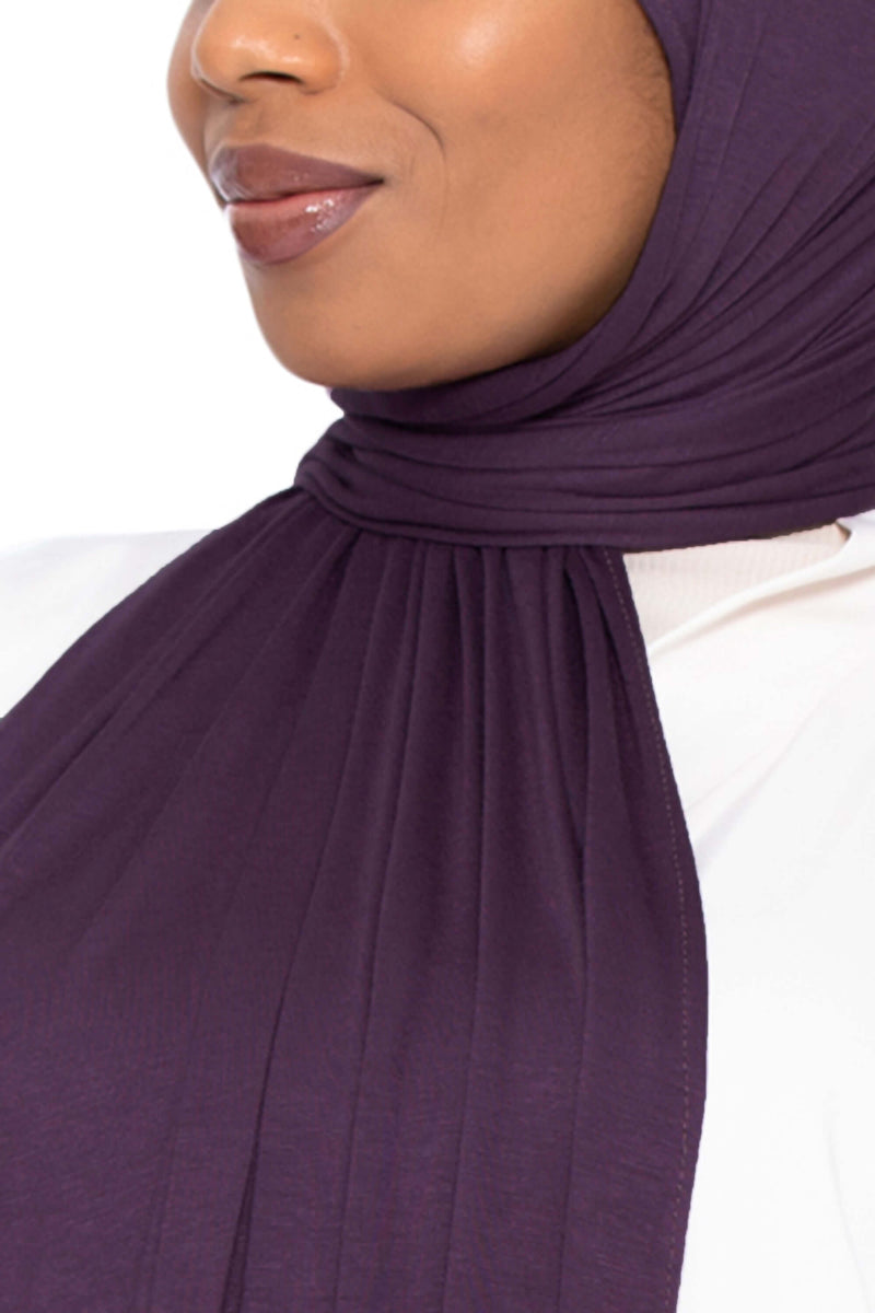 Jersey Luscious Plum | Al Shams Abayas_5