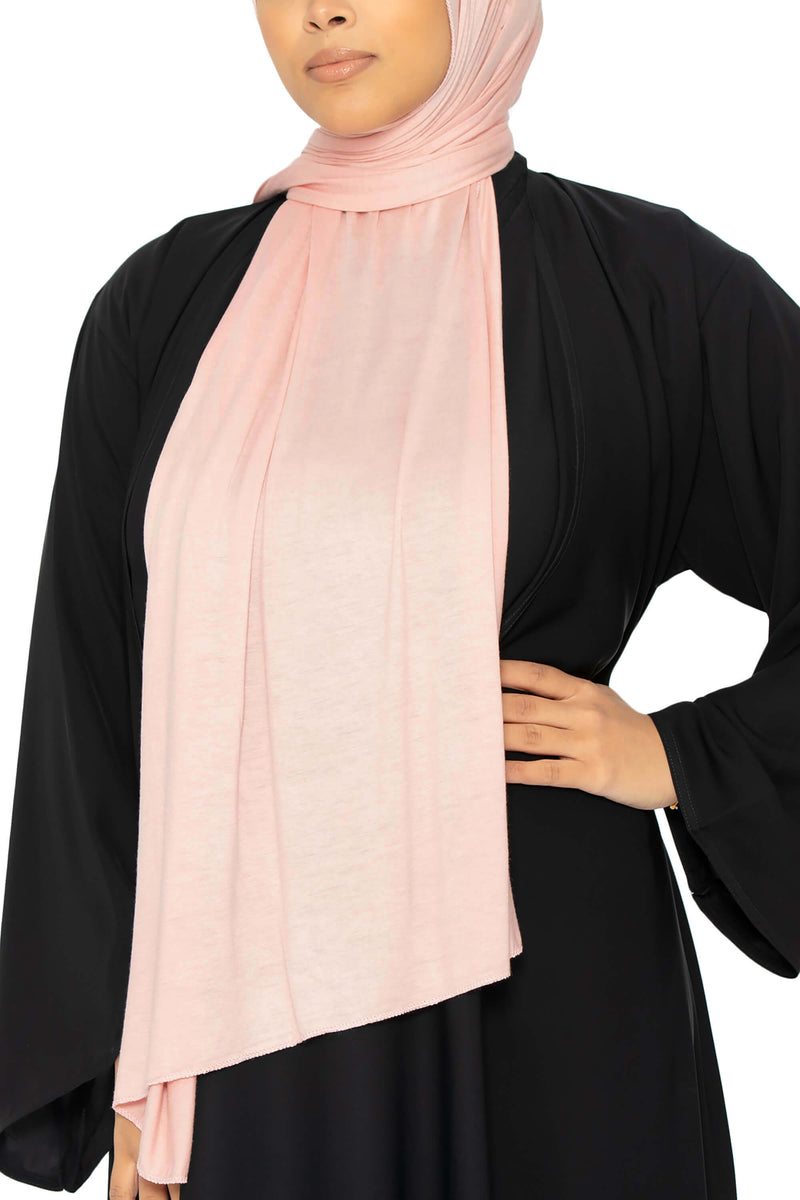 Jersey Hijab Orchid | Al Shams Abayas 1