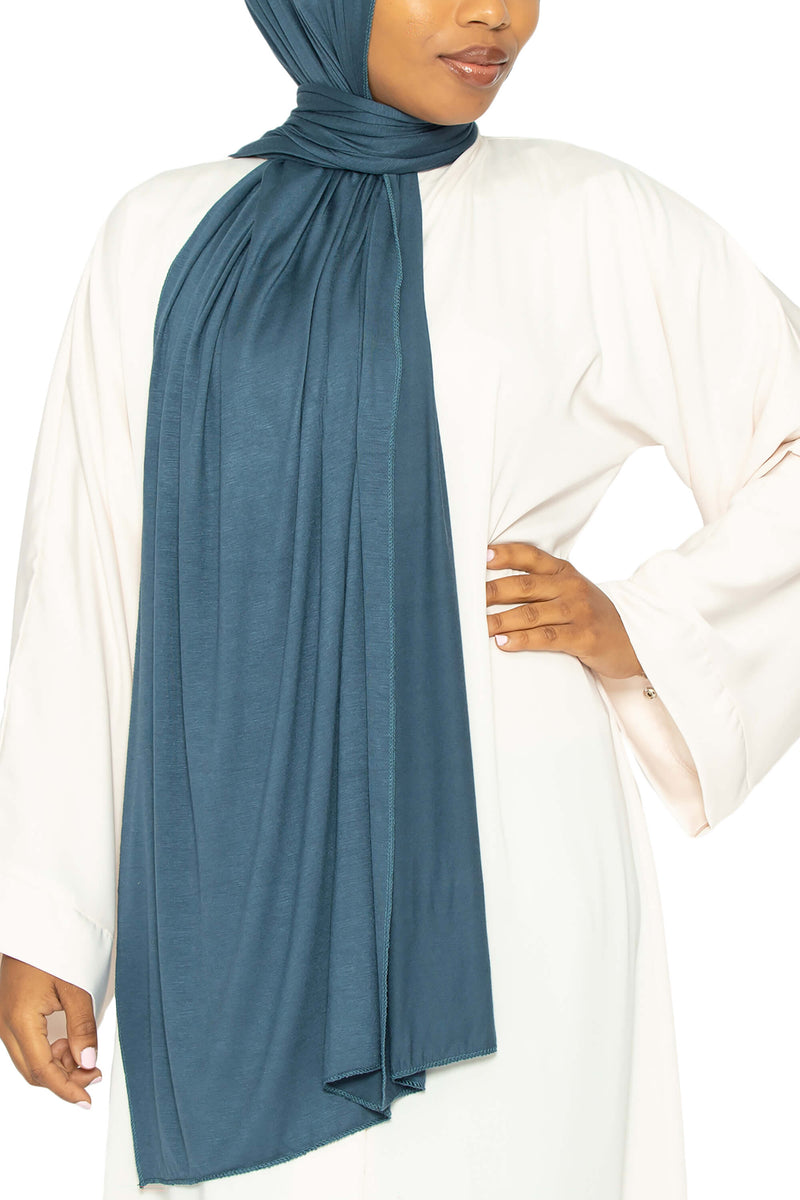 Jersey Hijab Twilight | Al Shams Abayas 1