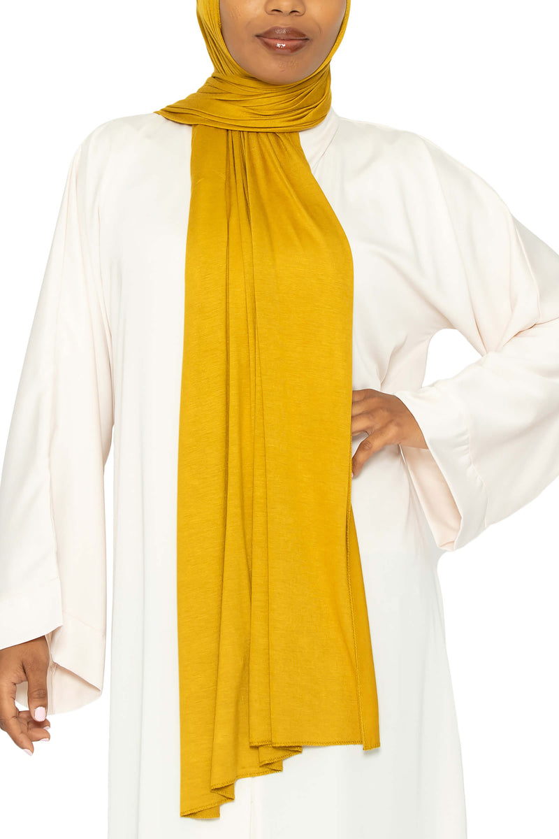 Jersey Hijab Mellow | Al Shams Abayas 2