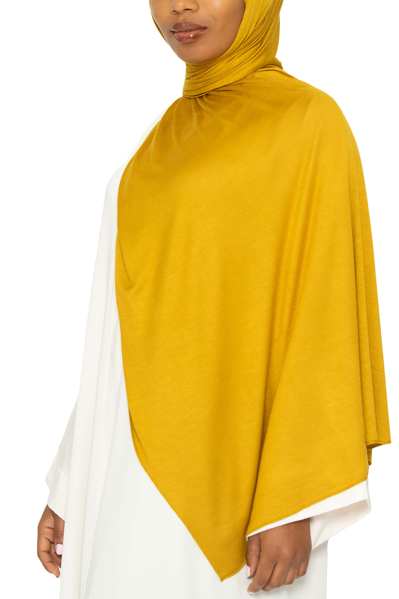 Jersey Hijab Mellow | Al Shams Abayas 4