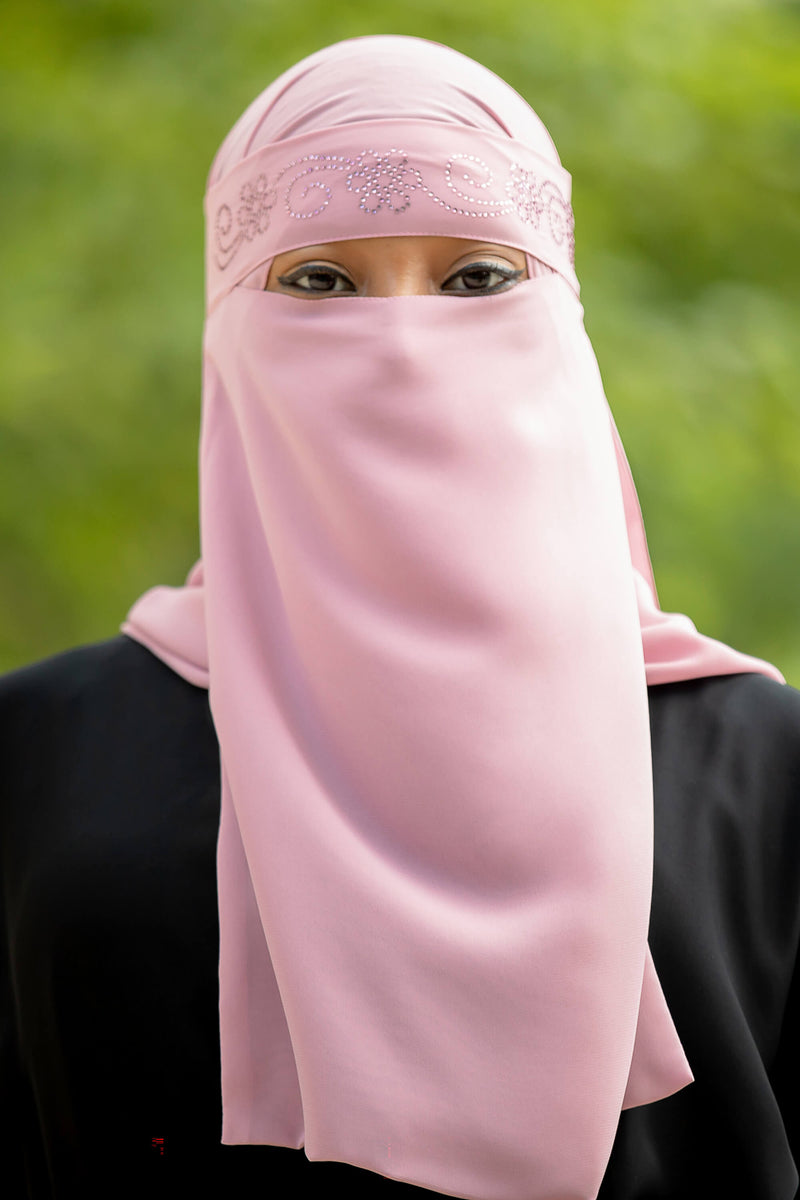 Lavia Niqab Set in Blush