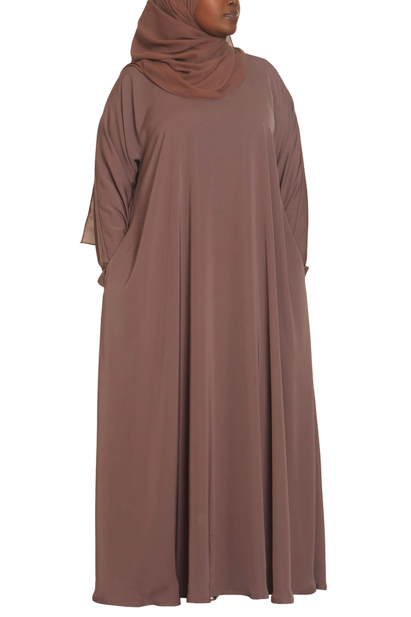 Madison Chestnut Curvy | Al Shams Abayas 2