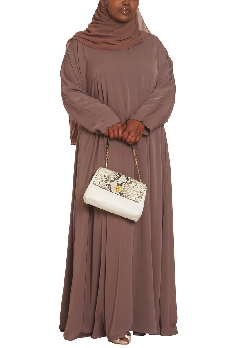 Madison Chestnut Curvy | Al Shams Abayas 1
