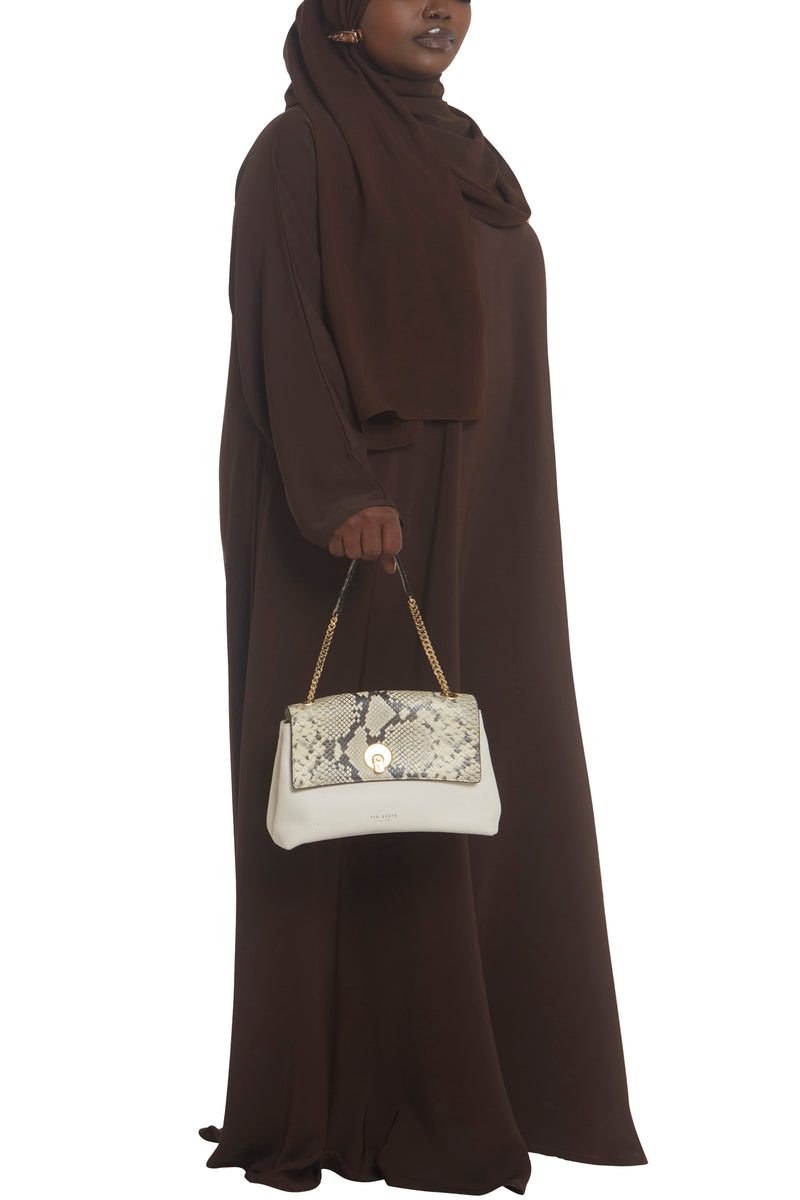 Madison in Chocolate_Curvy | Al Shams Abayas 5