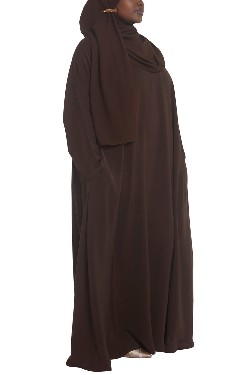 Madison in Chocolate_Curvy | Al Shams Abayas 4