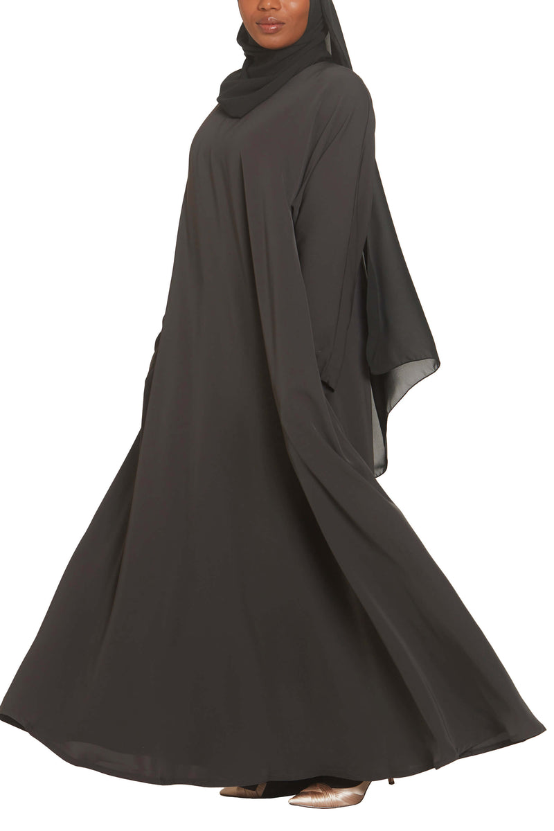 Madison Abaya in Olive with Pockets