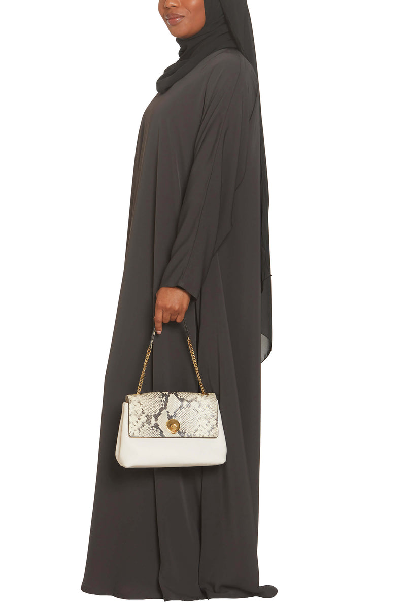 Madison Abaya in Olive with Pockets