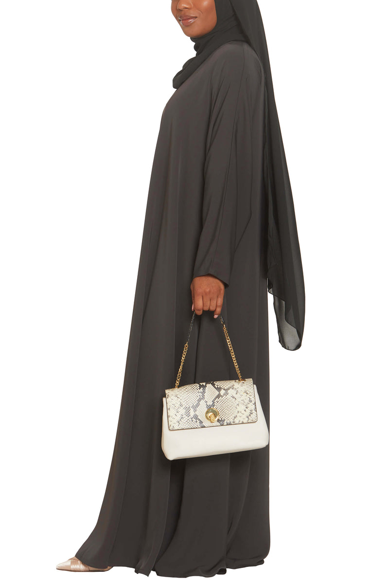 Madison Abaya in Olive with Pockets