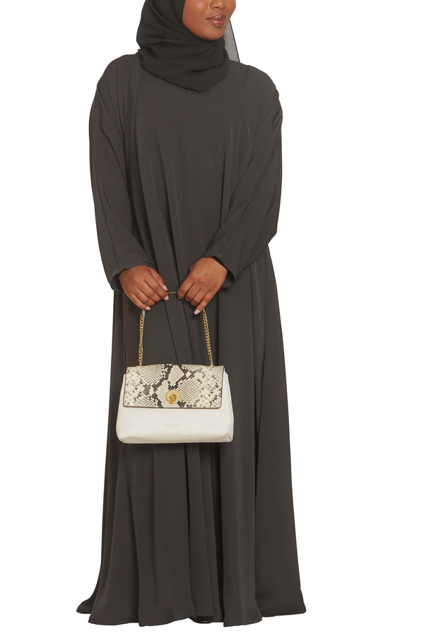 Madison Abaya in Olive with Pockets
