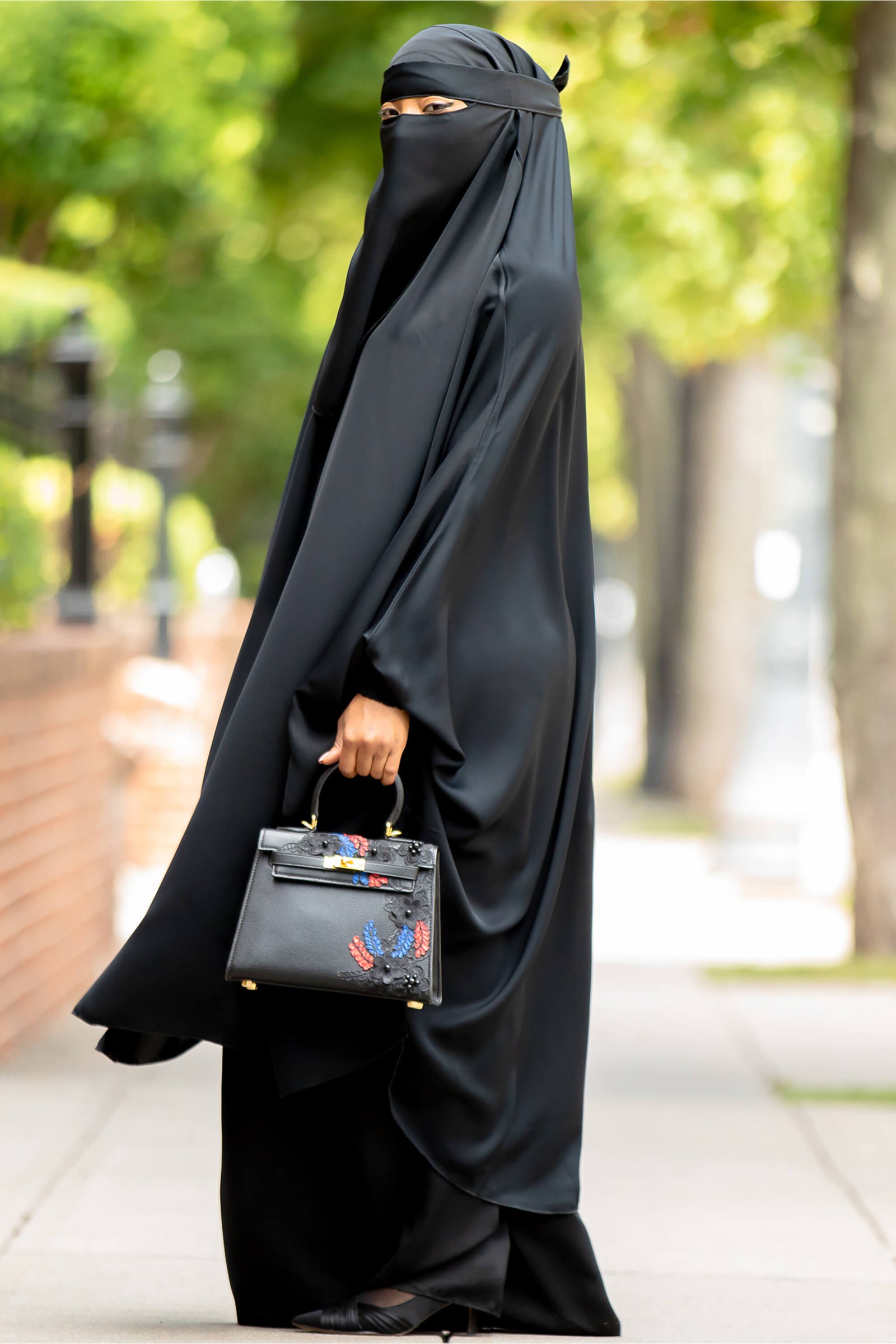 Mahasen Jilbab Set in Classic Black – Al Shams Abayas