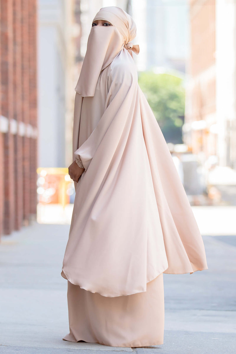 Mahasen Jilbab in Arabian Sand | Al Shams Abayas 2