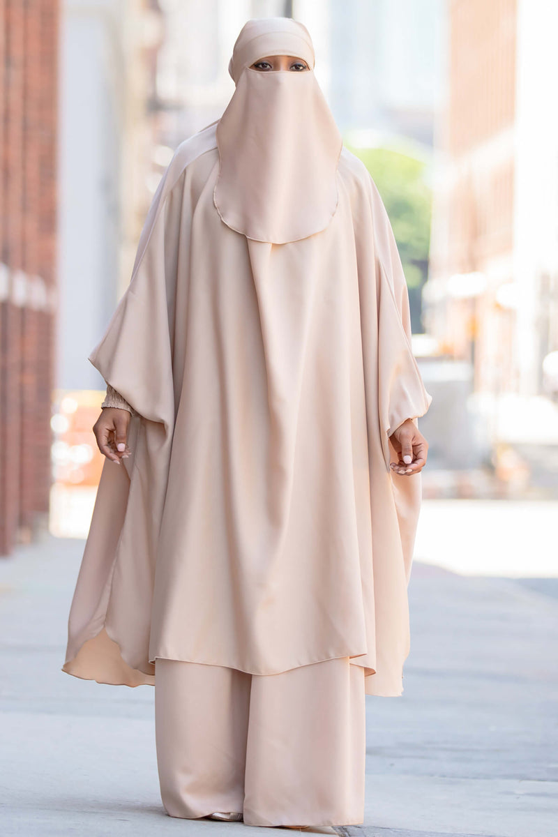 Mahasen Jilbab in Arabian Sand | Al Shams Abayas 3